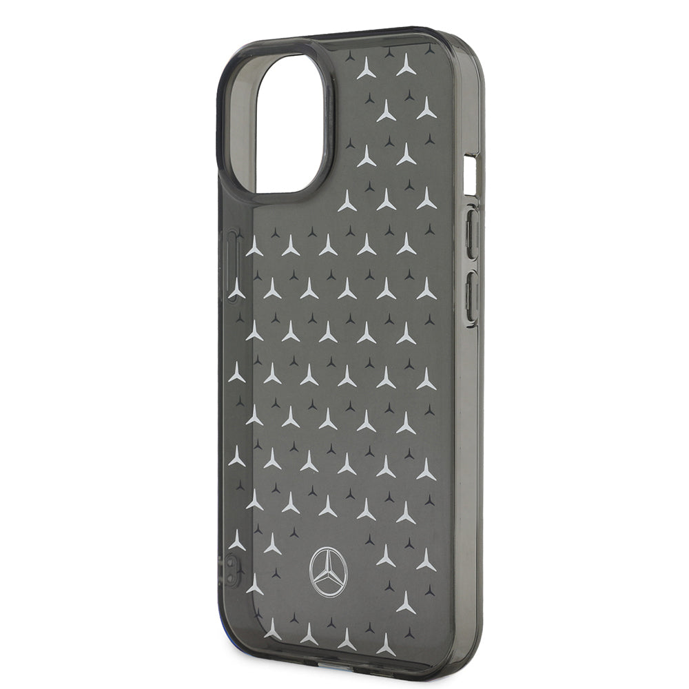Mercedes Benz iPhone 15 Çift Katmanlı Yıldız Desenli Dizayn Telefon Kılıfı Mercedes Benz iPhone 15 Çift Katmanlı Yıldız Desenli Dizayn Telefon Kılıfı
